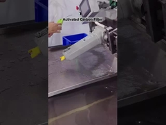 63.6CFM Активированный углеродный воздушный фильтр с отводом