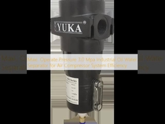 Макси. Рабочее давление 3,0 Mpa промышленный сепаратор для очистки воды от масла для повышения эффективности системы воздушного компрессора