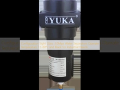 Конфигурация смотрового стекла 3.0 МПа. Сепараторы воды. Рабочая температура 1.5-80°C и черный цвет для промышленных нужд.