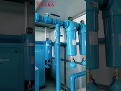 Фильтр сжатого воздуха со сроком службы элемента 6000-8000 часов и низкими потерями давления 0,25 бар